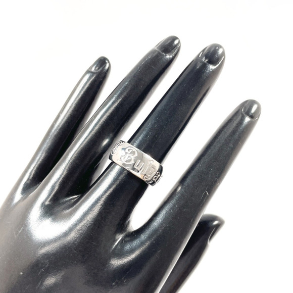 BVLGARI Save the Children Charity Ring, 925 Sterling Silver, Size 10, Women's